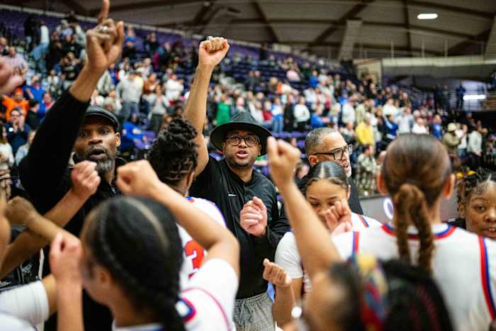 Benson Grants Pass 6A Oregon girls basketball quarterfinal 2024 Naji Saker -69